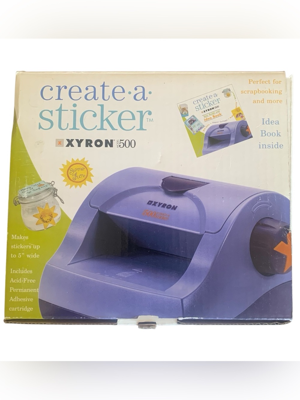 Xyron Model 500 Create-A-Sticker 5" Wide Permanent Adhesive Machine